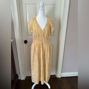 Universal Thread Light Yellow Midi Dress